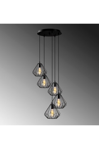 Hanglamp Diamond Zwart