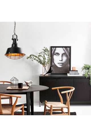 Hanglamp Saglam  Zwart