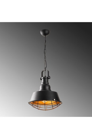 Hanglamp Saglam  Zwart