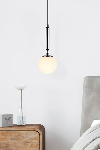 Candeeiro suspenso King Preto