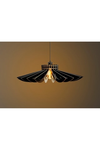 Candeeiro suspenso 158 - Preto