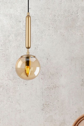 Candeeiro suspenso King 11453 Dourado