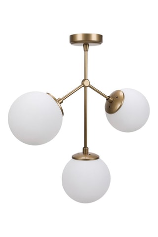 Candeeiro suspenso - Dourado - 3 x 40 W