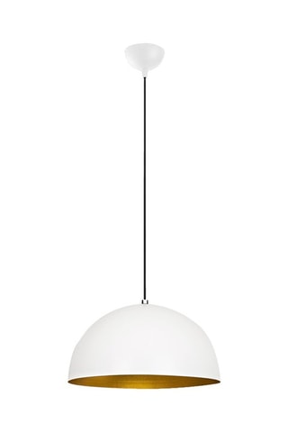 Hanglamp Wit en Goudkleurig
