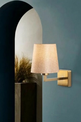 Wandlamp Profil - Goudkleurig en Crèmekleurig - 100 W