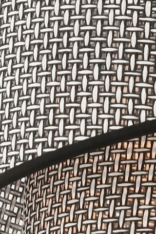 Candeeiro suspenso Barette Hazeran - Cinzento escuro e preto