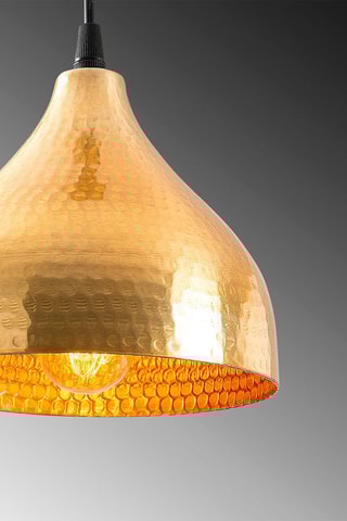 Hanglamp Tattoo - Goudkleurig - 40 W