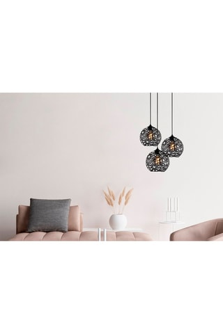 Candeeiro suspenso Fellini Preto