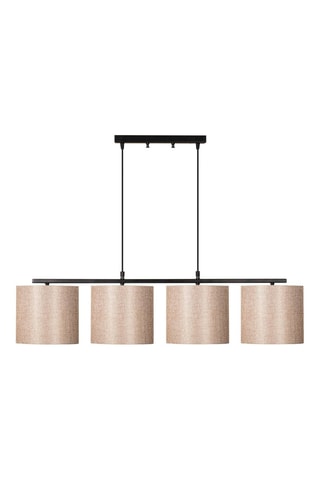 Candeeiro suspenso Valiz  Preto e creme