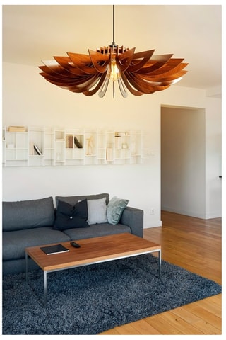 Candeeiro suspenso 156 - 
Castanho-claro