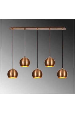 Hanglamp Sivani - Bruin en Zwart