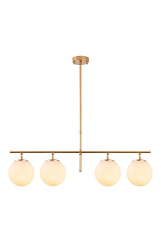 Candeeiro suspenso Roe 
Dourado