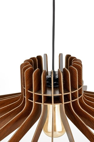 Candeeiro suspenso - Castanho -­ 45 - 60W