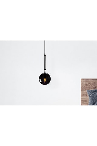 Candeeiro suspenso King - 
Preto - 40 W