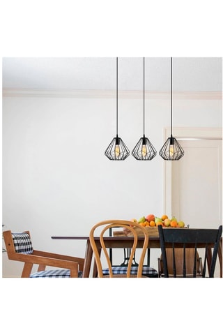 Hanglamp Diamond Zwart