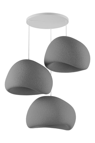 Suspension - Gris clair - 3 x 40 W