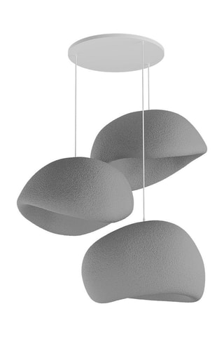 Suspension - Gris clair - 3 x 40 W