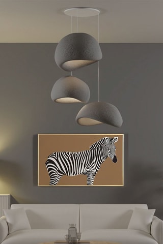 Suspension - Gris - 3 x 40 W