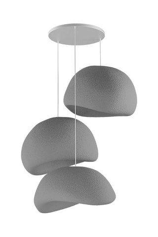 Suspension - Gris foncé - 3 x 40 W