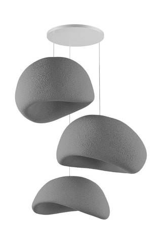 Suspension - Gris foncé - 3 x 40 W