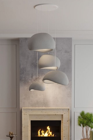 Suspension - Gris - 4 x 40 W 