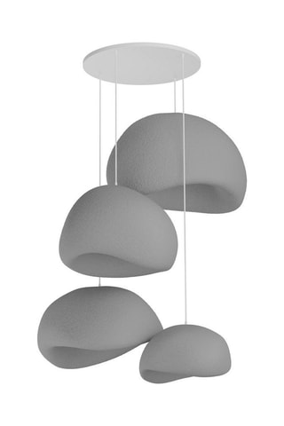 Suspension - Gris - 4 x 40 W 