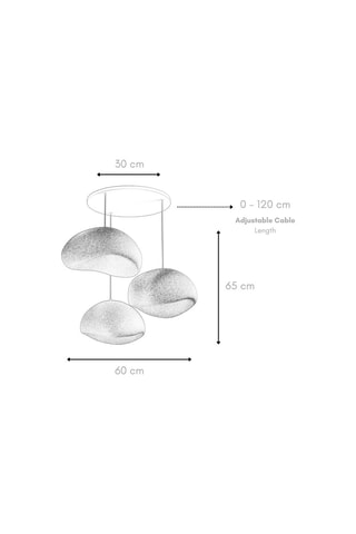 Hanglamp - Zwart - 3 x 40 W