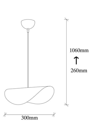 Candeeiro suspenso Sivani - Branco e dourado - 100 W