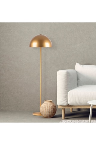 Candeeiro de pé  Dourado