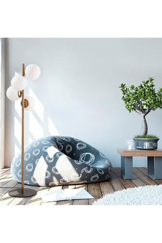 Candeeiro de pé Faze - NT - 115 - Dourado