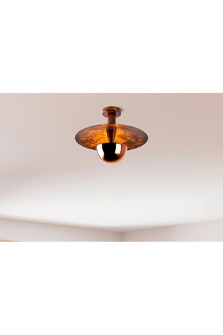 Candeeiro suspenso LED Kurt Dourado