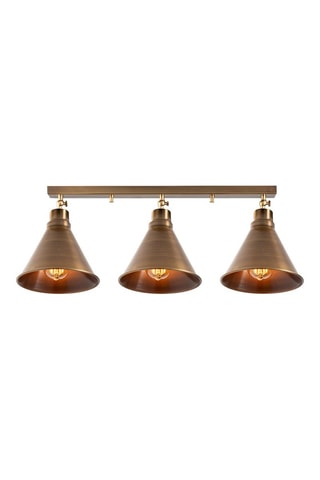 Candeeiro de teto Berceste - Bronze - 3 x 100 W