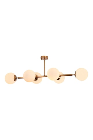 Candeeiro de teto - Acobreado - 3 x 40 W