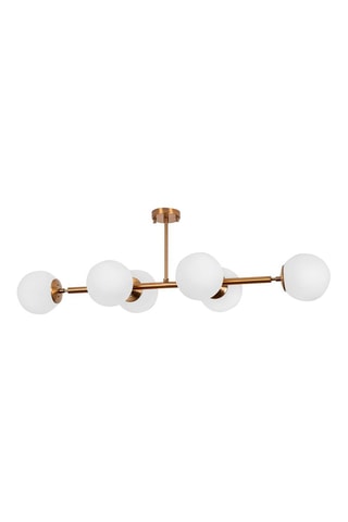 Candeeiro de teto - Acobreado - 3 x 40 W