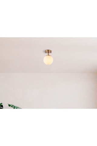 Candeeiro de teto - Dourado e amarelo - 15 W