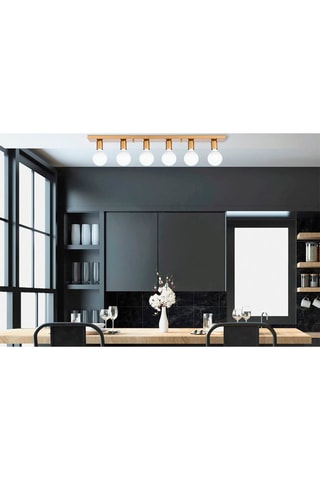 Candeeiro de teto - Dourado