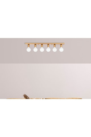 Candeeiro de teto - Dourado