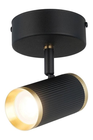 Candeeiro de teto LED - Preto