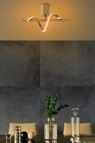 Candeeiro de teto LED Likma Dourado