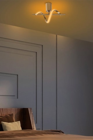 Candeeiro de teto LED Likma Dourado