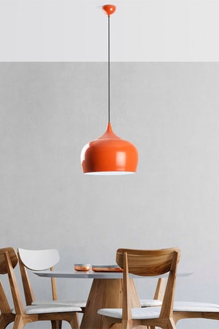 Hanglamp Patine - Oranje - 40 W