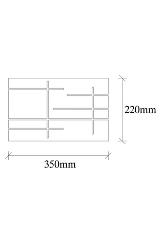 Wandlamp - Zwart en Goudkleurig - 100 W