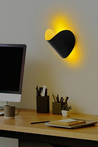 Ledwandlamp Heybe - Zwart - 1 W