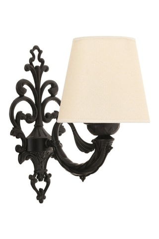 Wandlamp Lily - Beige en Zwart - 40 W