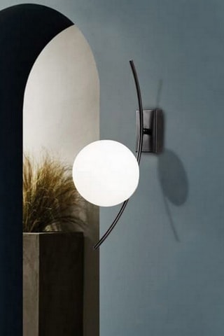 Wandlamp Hilal Zwart