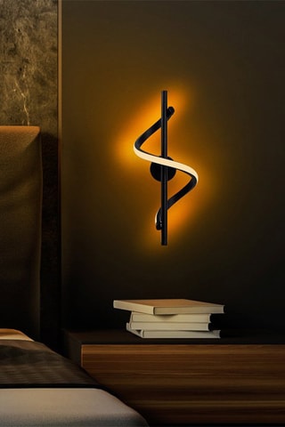 Wandlamp - Zwart - 11 W