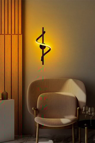 Wandlamp - Zwart - 11 W