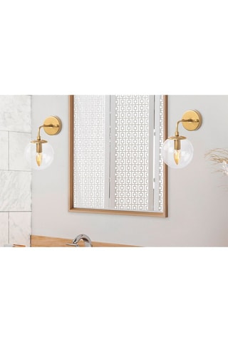 Wandlamp Horn - Goudkleurig - 40 W