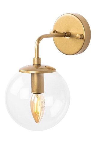 Wandlamp Horn - Goudkleurig - 40 W