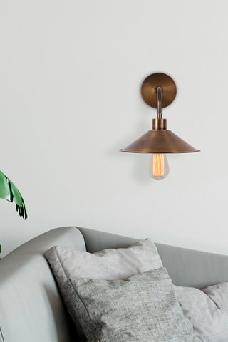 Wandlamp Berceste Bronskleurig